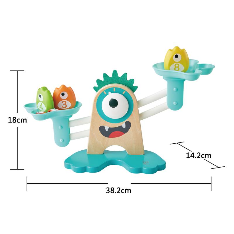 Hape Monster Math Scale Toy