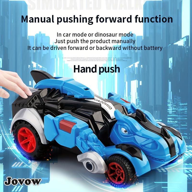 Transform Your Child's Imagination with this Inertial Dinosaur Deformation Toy Car - Perfect Birthday or Christmas Gift!