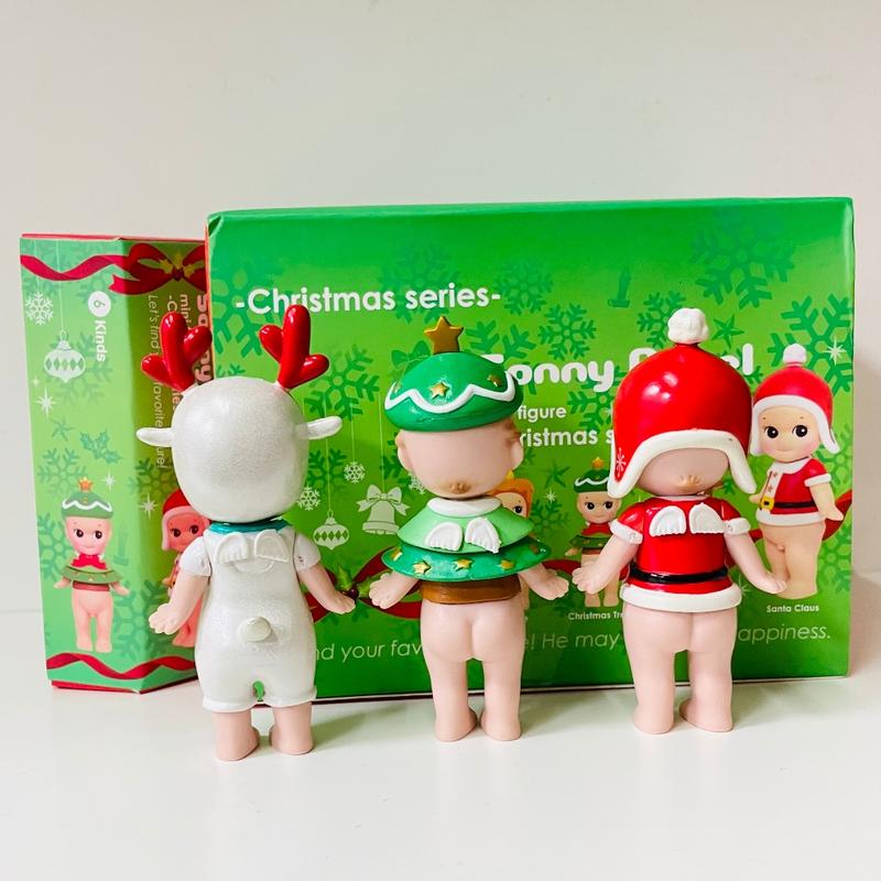 [RARE BLIND BOX 2025] 1 Random Sonny Angel 2015 Christmas Series Mini Figure – Cute Desk Decoration