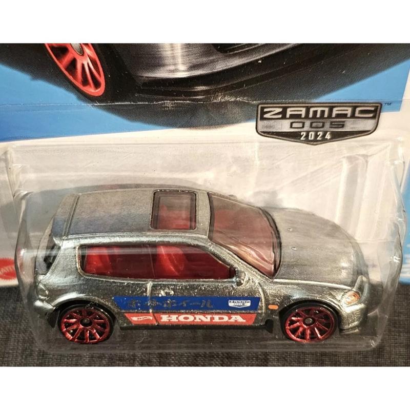 Hot Wheels ZAMAC HW J-Imports '92 HONDA CIVIC EG 4 10