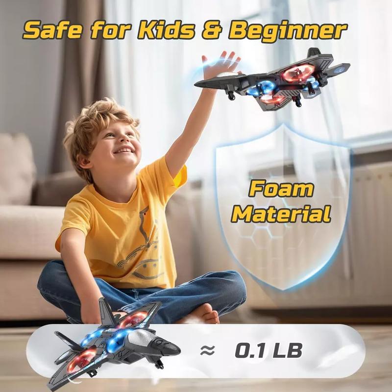 Remote Control Helicopter,drones for beginners rc airplanes,BEZGAR RC Fighter Aircraft F-22 Raptor Mini Aircraft Jet RC Stunt Aircraft - Gift Set, rc flying Toys, alliance rc helicopter, rc model Birthday Gift, 360° air roll airplane,for Adults and Kids