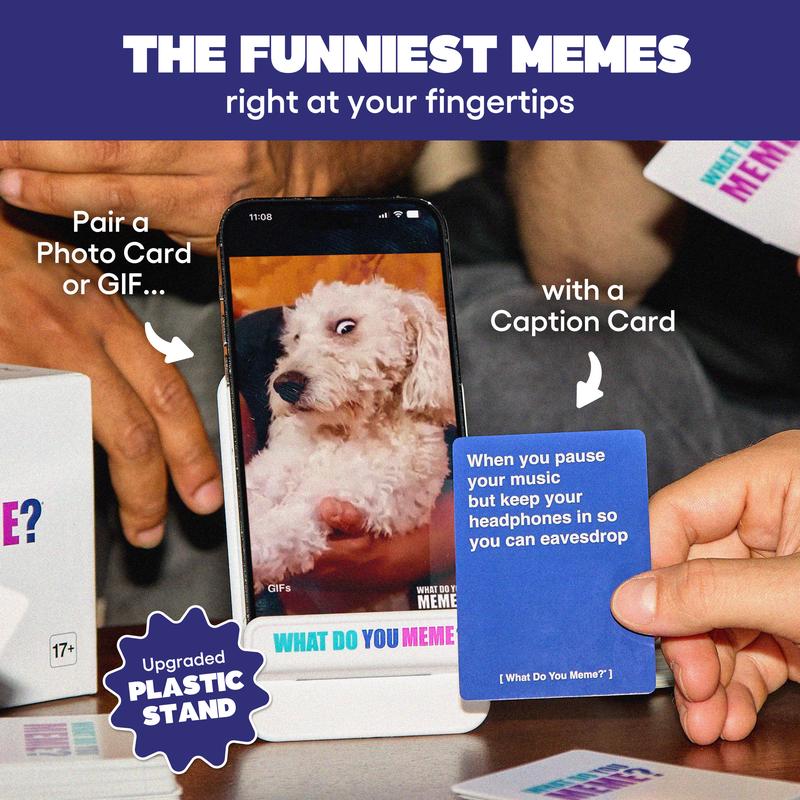 What Do You Meme? Core Game (New Edition) Now Including GIF's by Relatable, The Essential Party Game