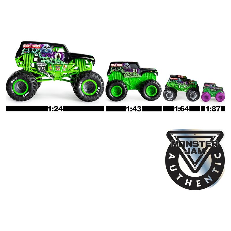 Official Max-D Monster Truck Collector Die-Cast Vehicle 1:24 Scale kids toys  toys for ages 3-8