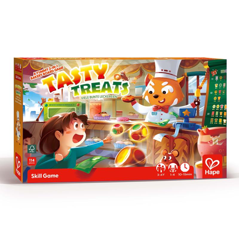 Hape Tasty Treats A yummy 2-in-1 bakery board game