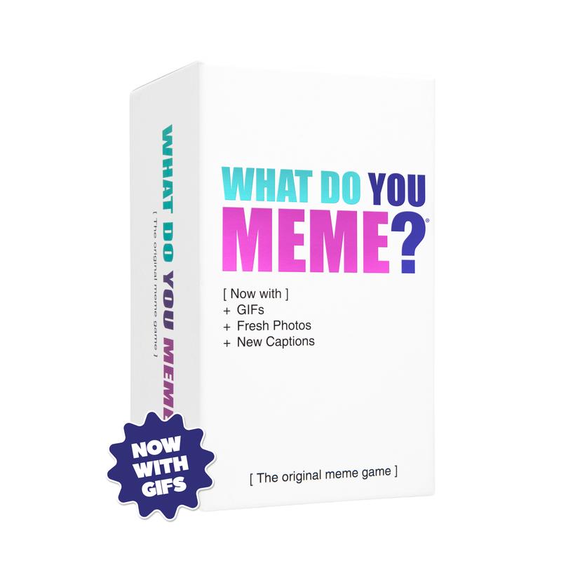 What Do You Meme? Core Game (New Edition) Now Including GIF's by Relatable, The Essential Party Game