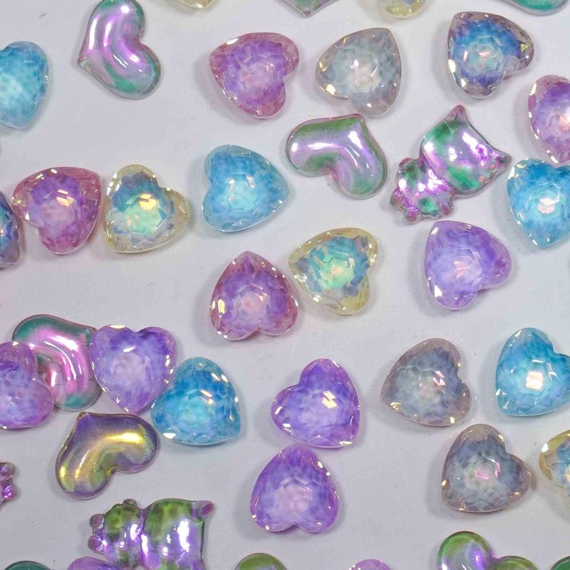 Lucky Clover-Shine Shine DIY glass luminous Nails Charms