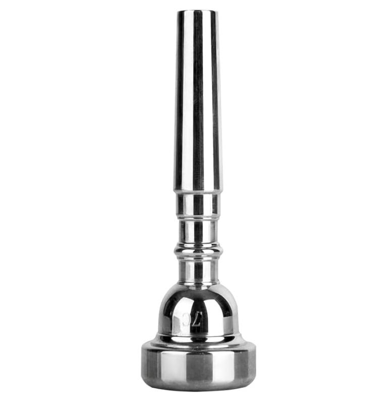 Glory Silver Plated Bb Trumpet Mouthpiece,7c