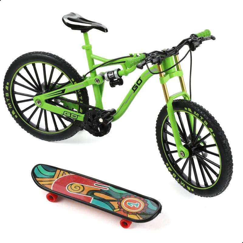 1:8 Scale Finger Bike Bicycle Model Toy Mini Bike Model Toy Bicycle Ornament for Home Decorated