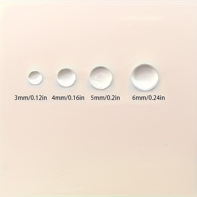 Transparent Round Resin Water Droplets Sticker, 350pcs Clear Dewdrop Sticker, Multi-size Decorative Sticker for Scrapbook DIY Crafts Decor