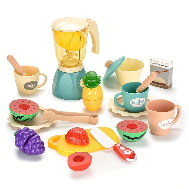 Small Kitchen Children's Play House Toy Set Cooking Puzzle Park Kindergarten Training Institution Toys Gifts Girls Boys Halloween Christmas Thanksgiving Gifts