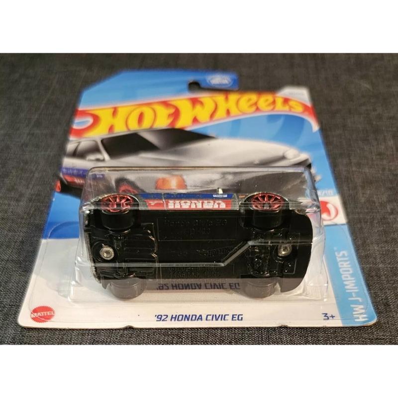 Hot Wheels ZAMAC HW J-Imports '92 HONDA CIVIC EG 4 10