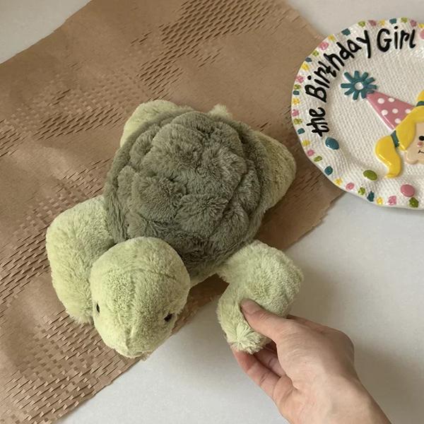 Realistic Tortoise Plush Toys Sea, Turtle Soft Cute, Animal Doll Stuffed Keyring Car Bag Children Gift, Home Decoration,  Christmas Decoration