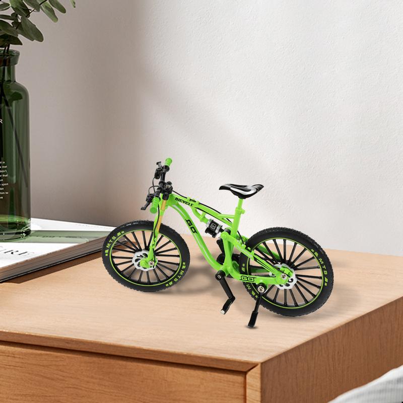 1:8 Scale Finger Bike Bicycle Model Toy Mini Bike Model Toy Bicycle Ornament for Home Decorated