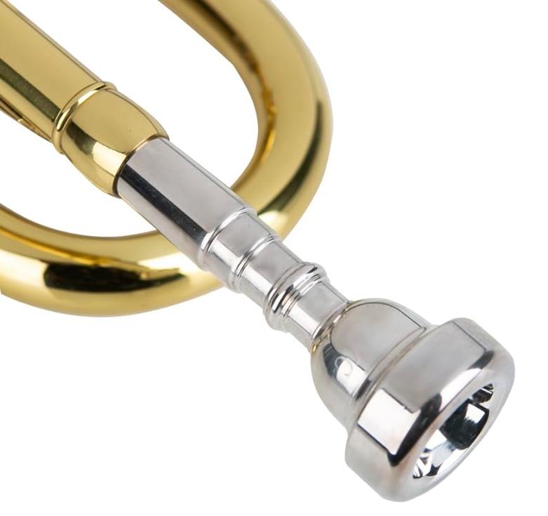 Glory Silver Plated Bb Trumpet Mouthpiece,7c