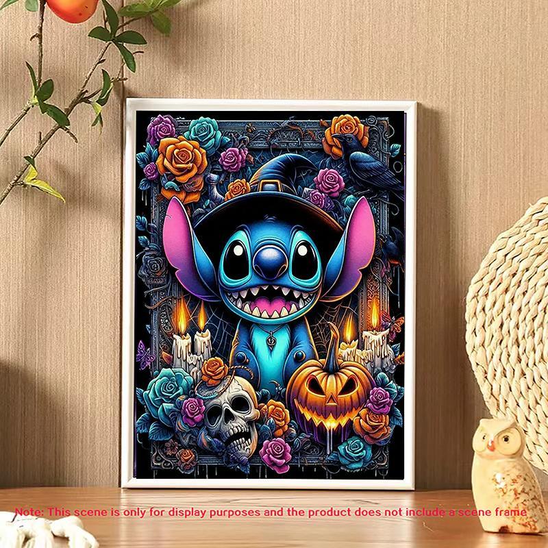 Cartoon Pattern DIY Diamond Arts Colorful Painting Kit without Frame, DIY 5D Diamond Arts Colorful Painting Kit, Wall Art Decor for Home