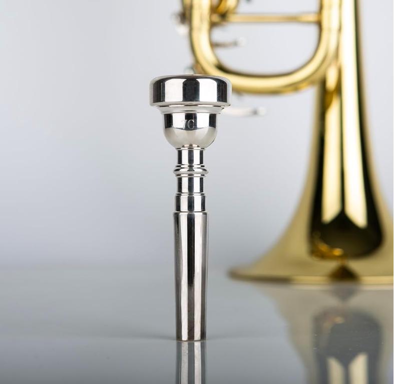 Glory Silver Plated Bb Trumpet Mouthpiece,7c