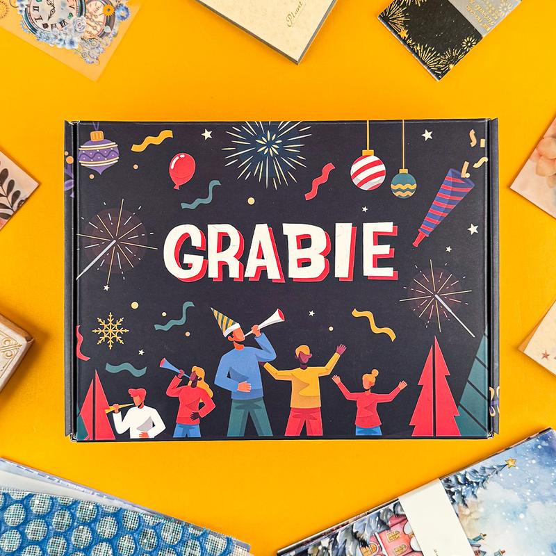 Grabie Scrapbook Club Box - New Year Themed Limited Edition