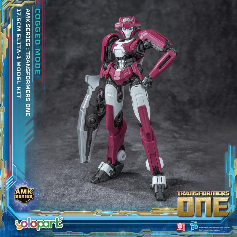 Transformers ONE - 17.5cm Elita-1 Cogged Mode Model Kit - AMK Series