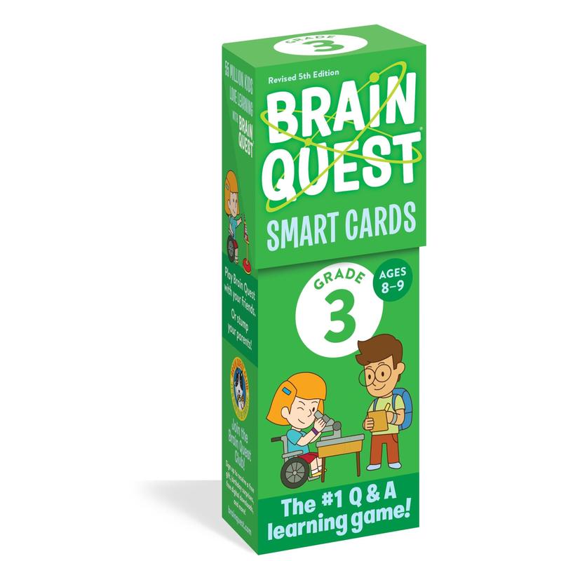 Brain Quest 3rd Grade Smart Cards Revised 5th Edition -- Workman Publishing - Other