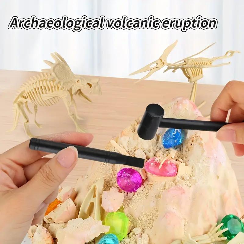 Gem Digging Games, Digging Gems And Plastic Dinosaur Fossil Bones, Puzzle Funln Toys, Birthday Gifts For Boys And Girls,Christmas Toy Gift ldeas,Interactive Games For Families, Halloween