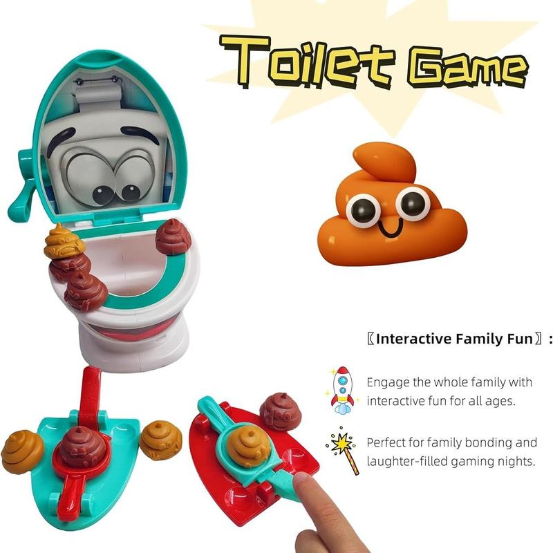 Poop Shoot Game, 1 Box Funny Poop Game Toy, Stress Relief Toy for Kids & Adults, Novelty & Gag Toys for Birthday Gift, Christmas Gift