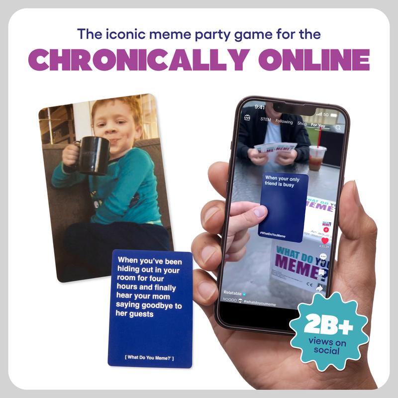 What Do You Meme? Core Game (New Edition) Now Including GIF's by Relatable, The Essential Party Game