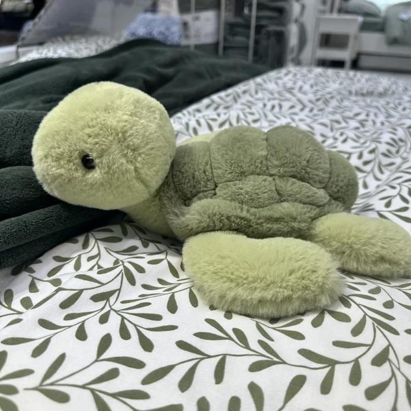 Realistic Tortoise Plush Toys Sea, Turtle Soft Cute, Animal Doll Stuffed Keyring Car Bag Children Gift, Home Decoration,  Christmas Decoration