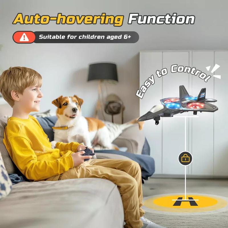 Remote Control Helicopter,drones for beginners rc airplanes,BEZGAR RC Fighter Aircraft F-22 Raptor Mini Aircraft Jet RC Stunt Aircraft - Gift Set, rc flying Toys, alliance rc helicopter, rc model Birthday Gift, 360° air roll airplane,for Adults and Kids