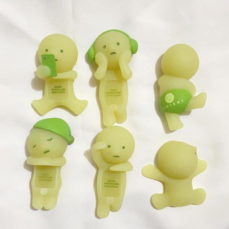 [LIMITED BLIND BOX 2025] Smiski Blind Box Collectible Figures – Glow in the Dark (Authentic)