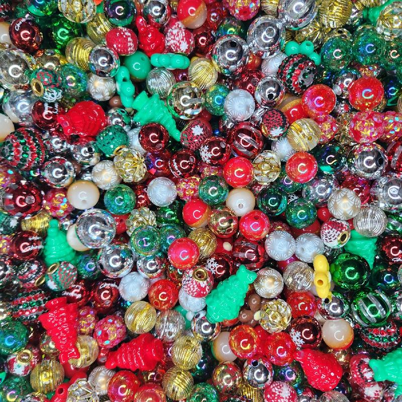 Assorted Bead Mix: Durable Beads for DIY Pens, Bracelets, Necklaces