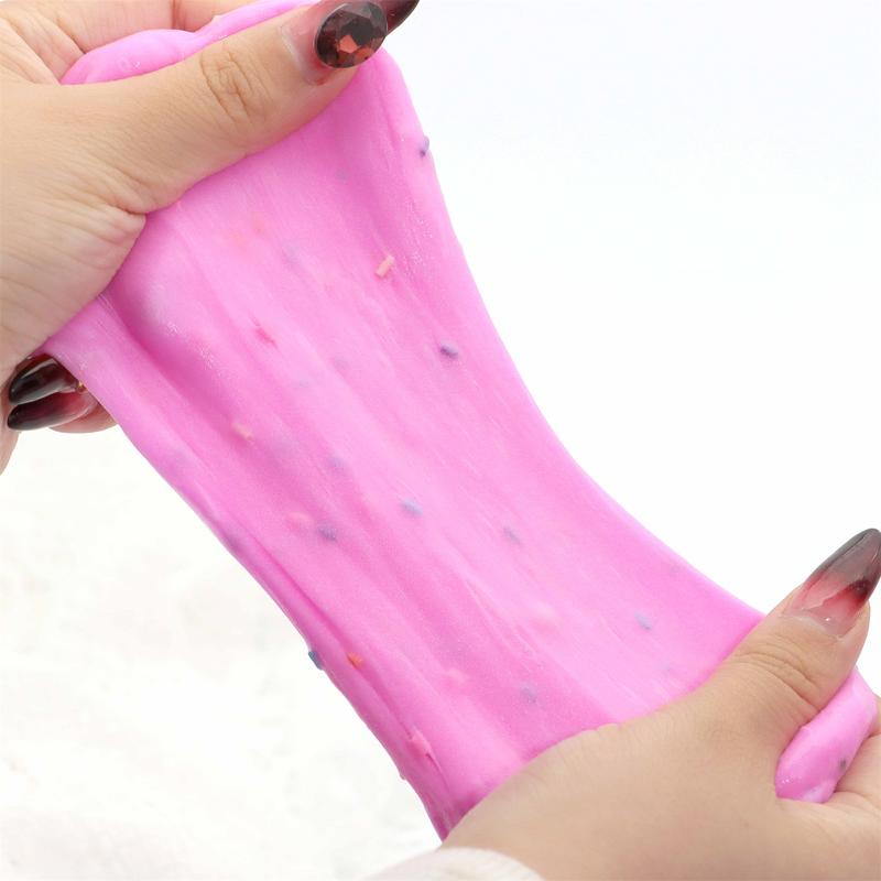 Winsons Berries Ice Cream Slime-Safe and non-toxic for children, DIY toys that relieve stress and have a healing smell