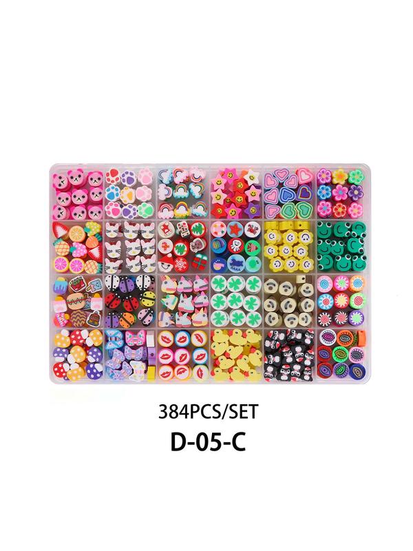 Cartoon Design Bead, Cute Bead for DIY Bracelet Necklace Making, DIY Jewelry Making Kit for Women & Girls