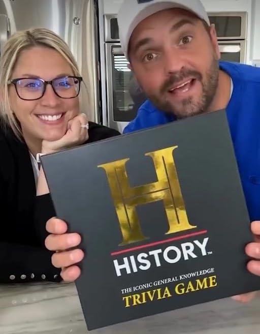 HISTORY Channel Trivia Game - 2000+ Fun General Knowledge Questions for Adults, Family and Teens in The Pursuit of Trivial Knowledge - The Perfect Party Card Game for Board Games Night with your Group