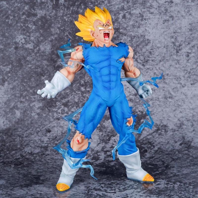 Hot Anime Dragon Ball Z GK Vegeta Figure Self-destruct Majin Vegeta Figurine 27CM PVC Action Figures Collection Model Toys Gifts