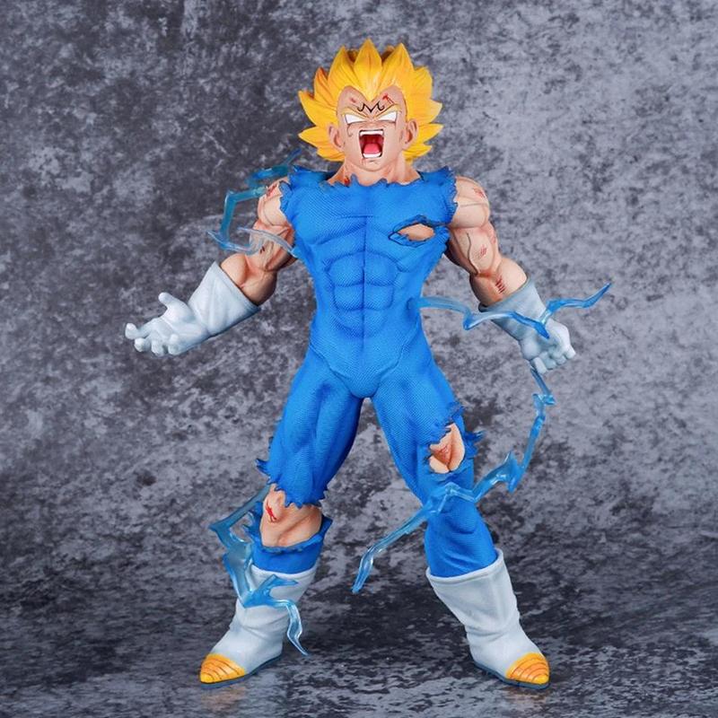 Hot Anime Dragon Ball Z GK Vegeta Figure Self-destruct Majin Vegeta Figurine 27CM PVC Action Figures Collection Model Toys Gifts