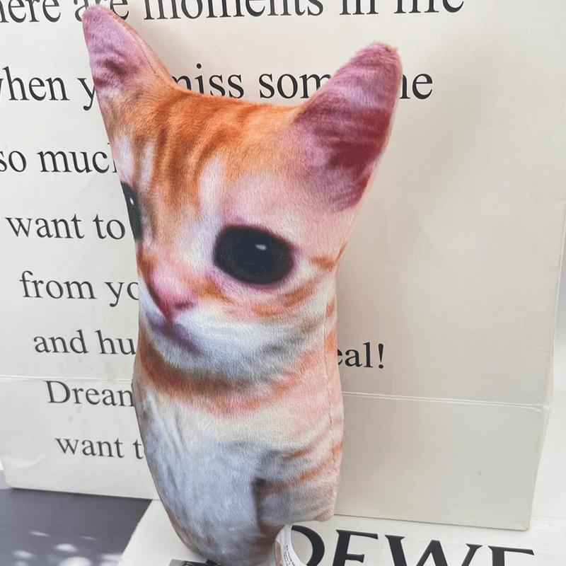 Cute Cat Plush Toy, Simulation Cat Stuffed Animal, Birthday Holiday Gift, Funny Plush Toy, Home Decoration, Gift for Kids, Adults