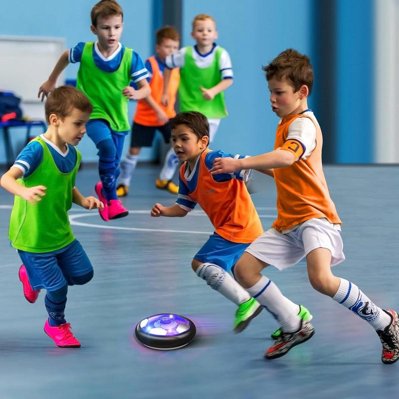 Hover Soccer Ball, Set of  LED Soccer Ball Toys, Gifts for 8 Year Old Boys, Birthday Gifts for Boys, Boys Toys for Age 4-6, Fun Toys for Boys and Girls LED Light Rechargeable LED