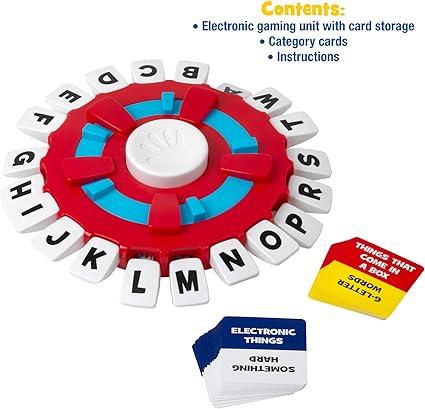 Word Game | Fast-Paced Family Board Game | Choose a Category & Race Against The Timer to be The Last Player | Learning Game Great for All Ages