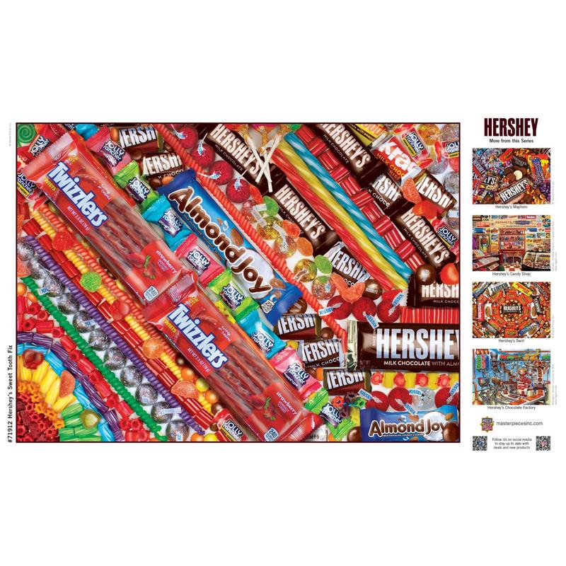 MasterPieces - Hershey's Sweet Tooth Fix - 1000 Piece Jigsaw Puzzle