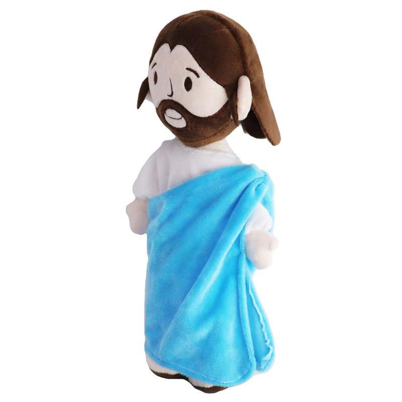 Yelakey Jesus Plush Toy - 11.8 Inch, Soft and Cuddly Stuffed Toy for Kids and Adults, Lovely Plush Gift,Religious Thanksgiving Christmas Christian Baptism Gifts