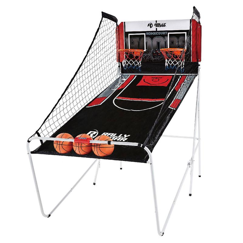 Lancaster Indoor Arcade Basketball Dual Hoop Shooting Game Set