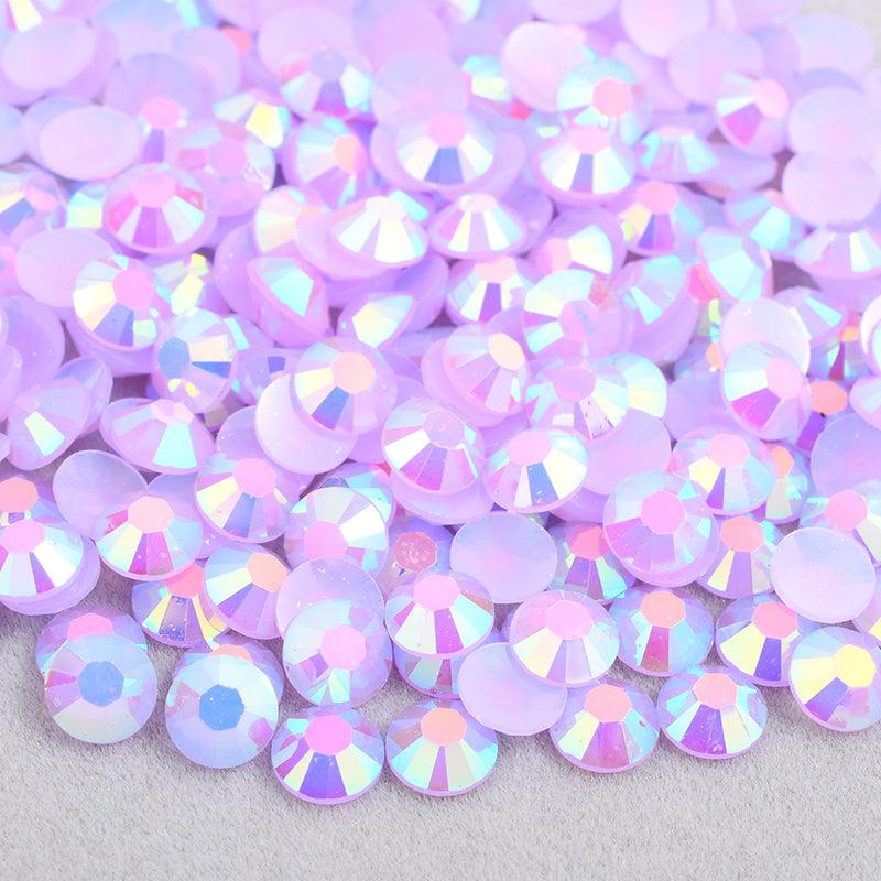 Lilac Purple AB Jelly Rhinestones