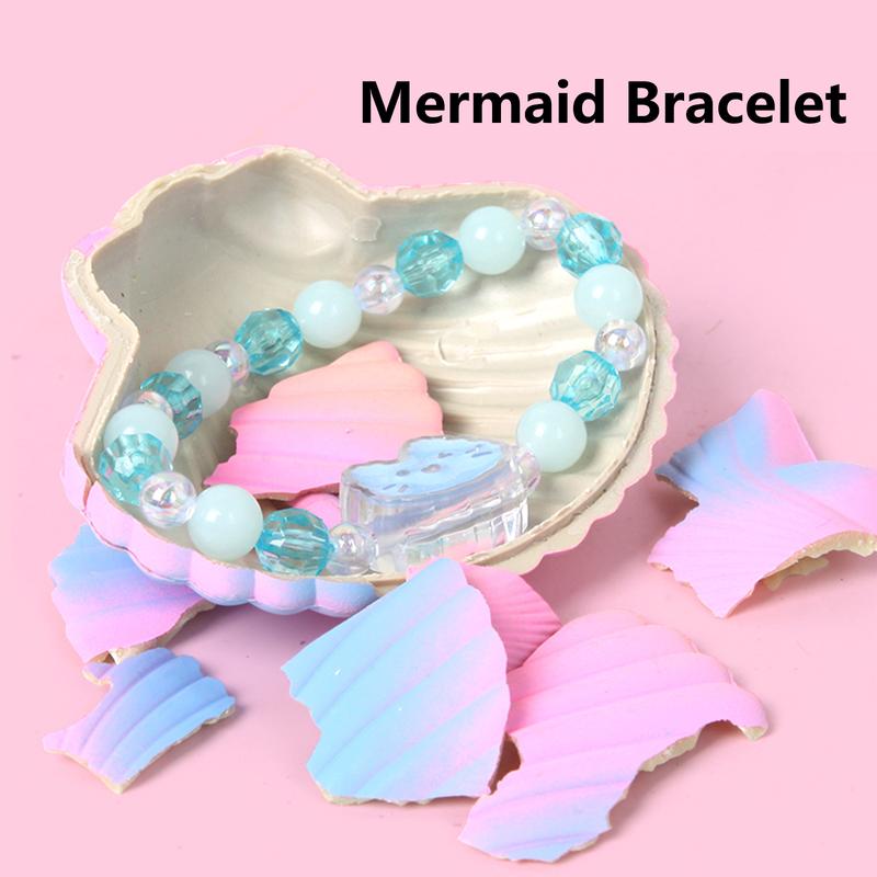 Magic Shell with cute bracelets, gift for child, shell toys, stress relief toys.