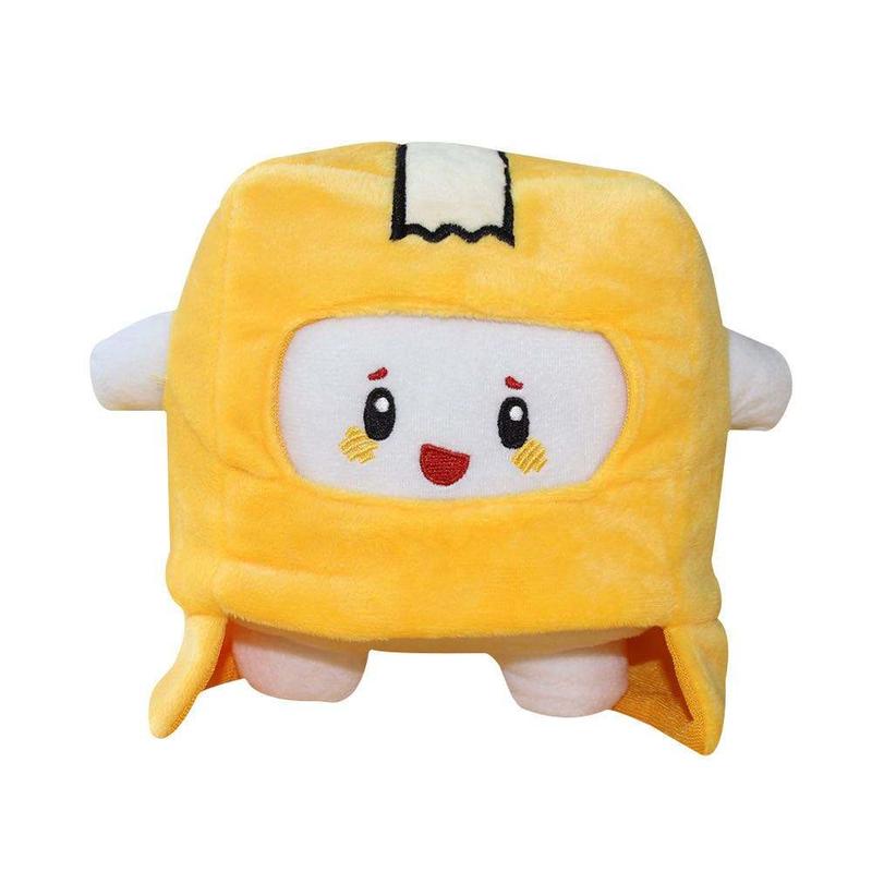 35CM 13.8IN LankyBox Merch - LankyBot Plush Toy - Stuffed Plushies - Large Robot Lanky Box Plushy Soft Stuffed Plushies Removable Cute Robot Doll Home Living Room Sofa Office A Lovely Gift