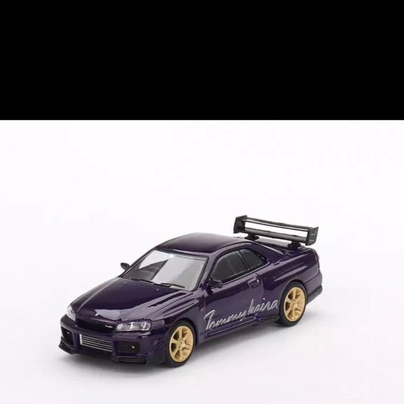 Mini GT Nissan Skyline GTR R34 Purple