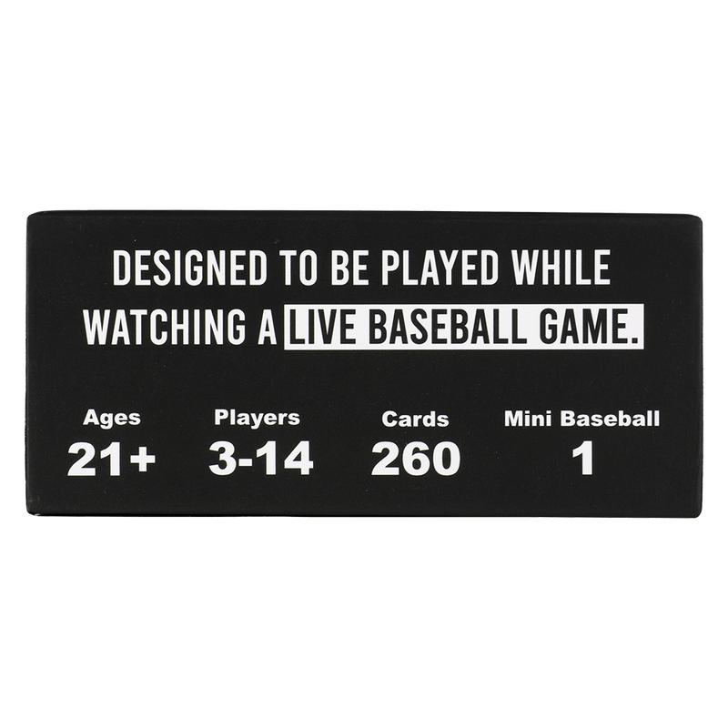 WATCH BASEBALL, GET DRUNK - The Live Baseball Drinking Game