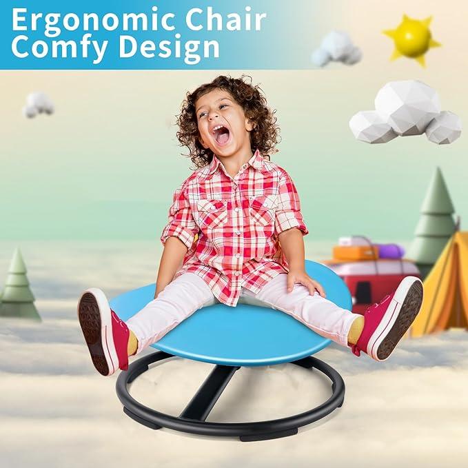 Children's Stress Reduction Toys,Children'sSensory Spinning Toys,Rocking Chair,SittingSpinning,Sensory Chair for Autism,3 year sold and above