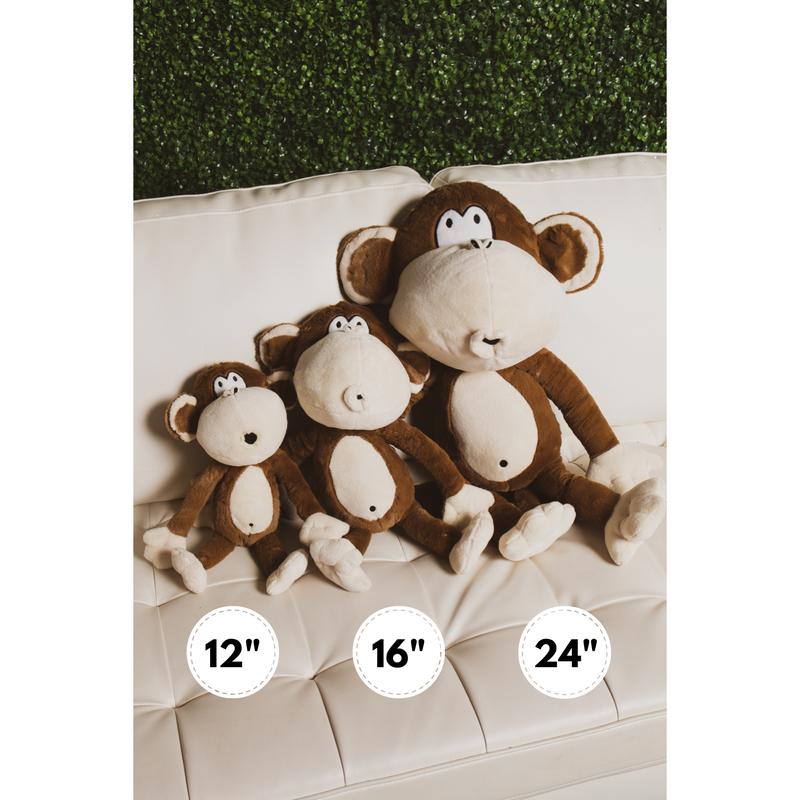 Bobby Jack Plush Monkey - 16in