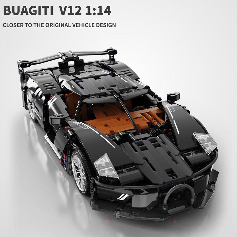 Car Model Building Blocks Toy, 911pcs Racing Car Model Building Blocks Kit, Creative Blocks Building Toy for Adults, Stocking Fillers Gift, Christmas Gift