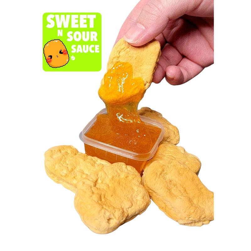 Chicken Nugget DIY Handmade Scented Slime Kit